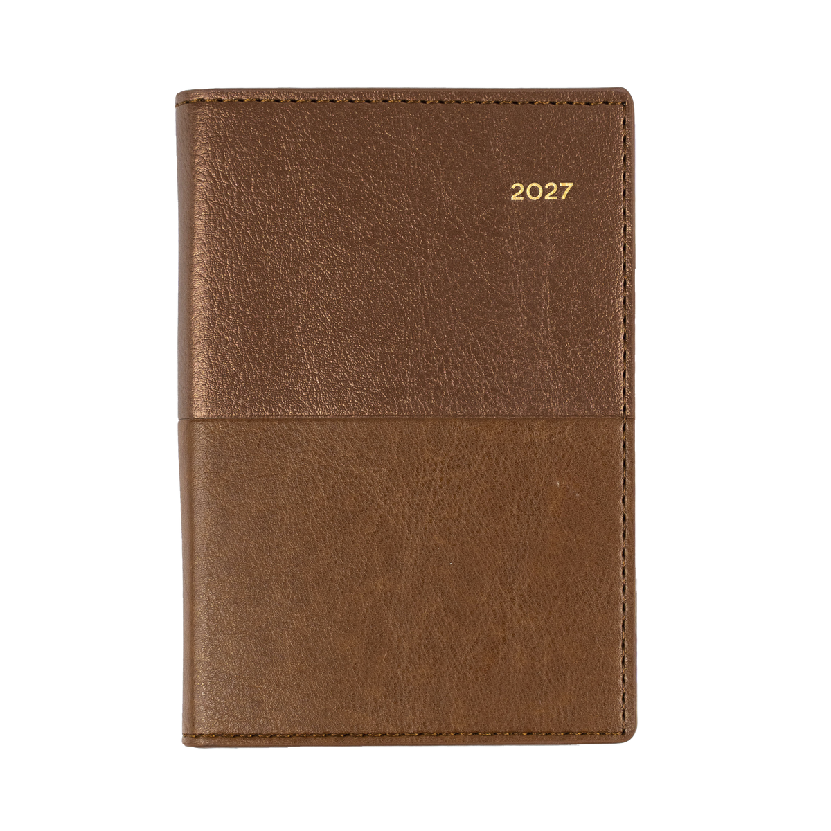 Collins 2027 Calendar Year Diary - Vanessa 355 B7R WTV Tan