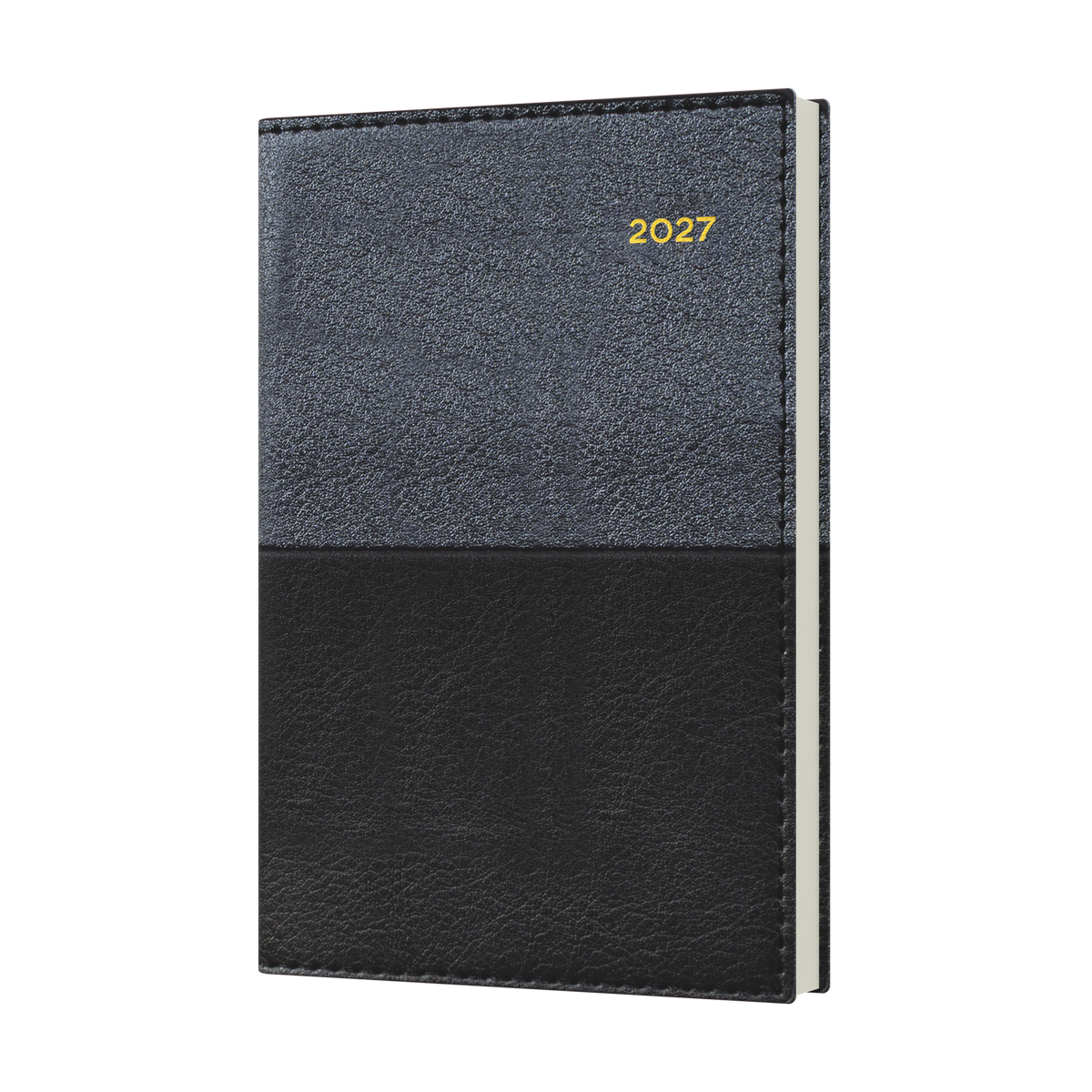 Collins 2027 Calendar Year Diary - Vanessa B7R Week to View Black
