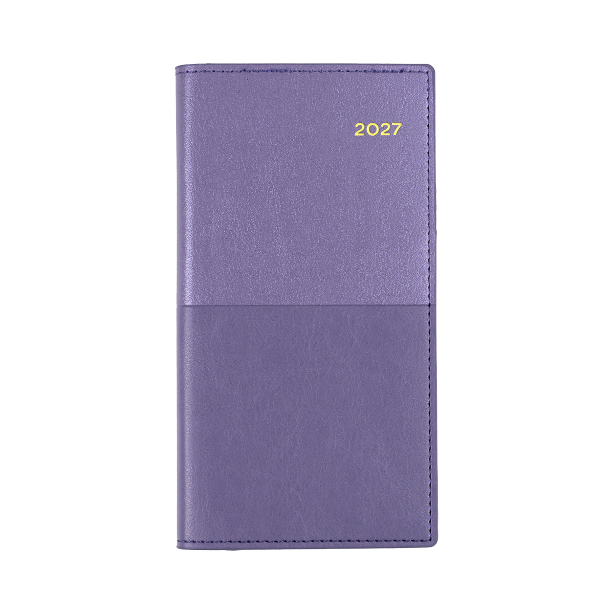 Collins 2027 Calendar Year Diary - Vanessa 375 Spiral B6/7 Slim WTV Purple