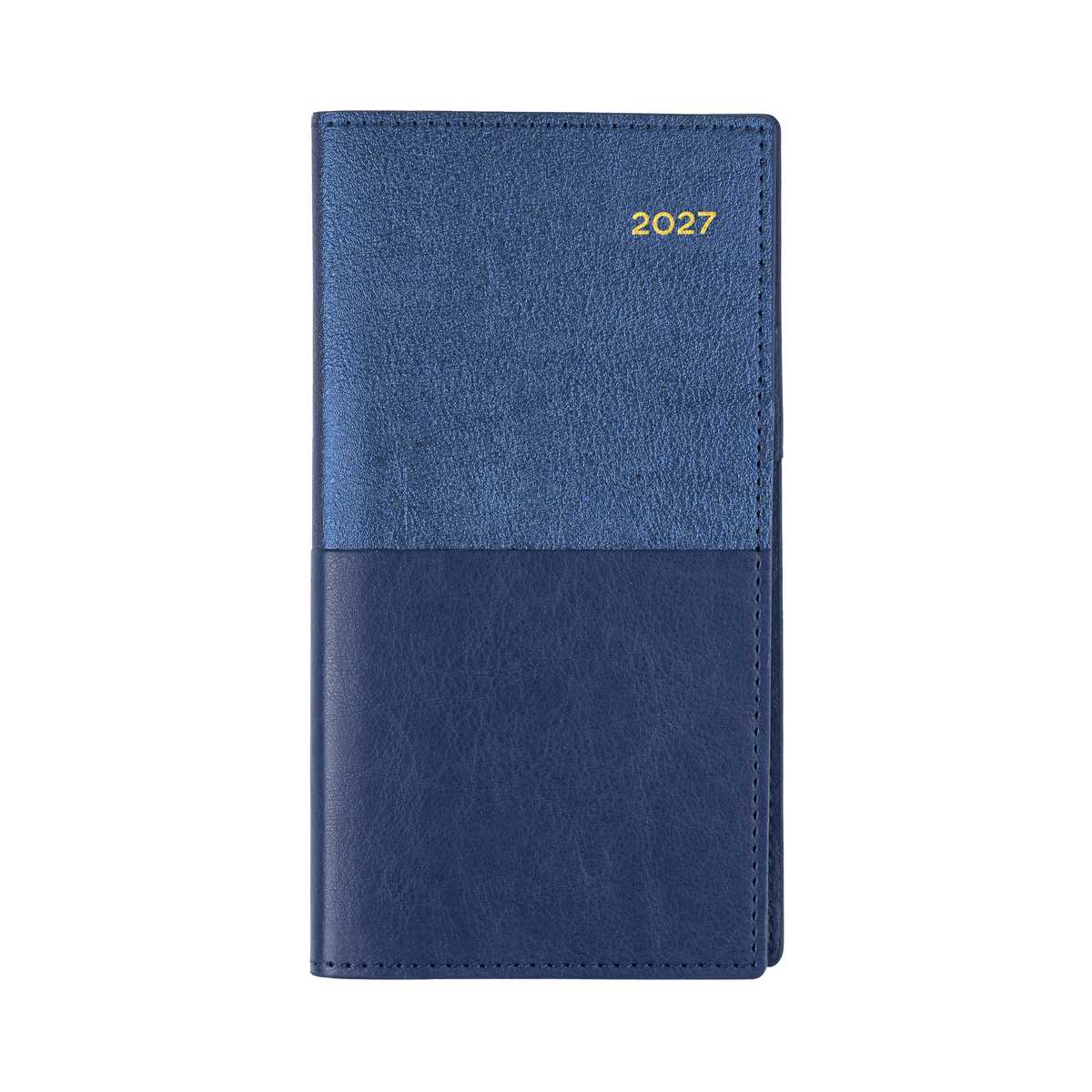 Collins 2027 Calendar Year Diary - Vanessa 375 Spiral B6/7 Slim WTV Blue