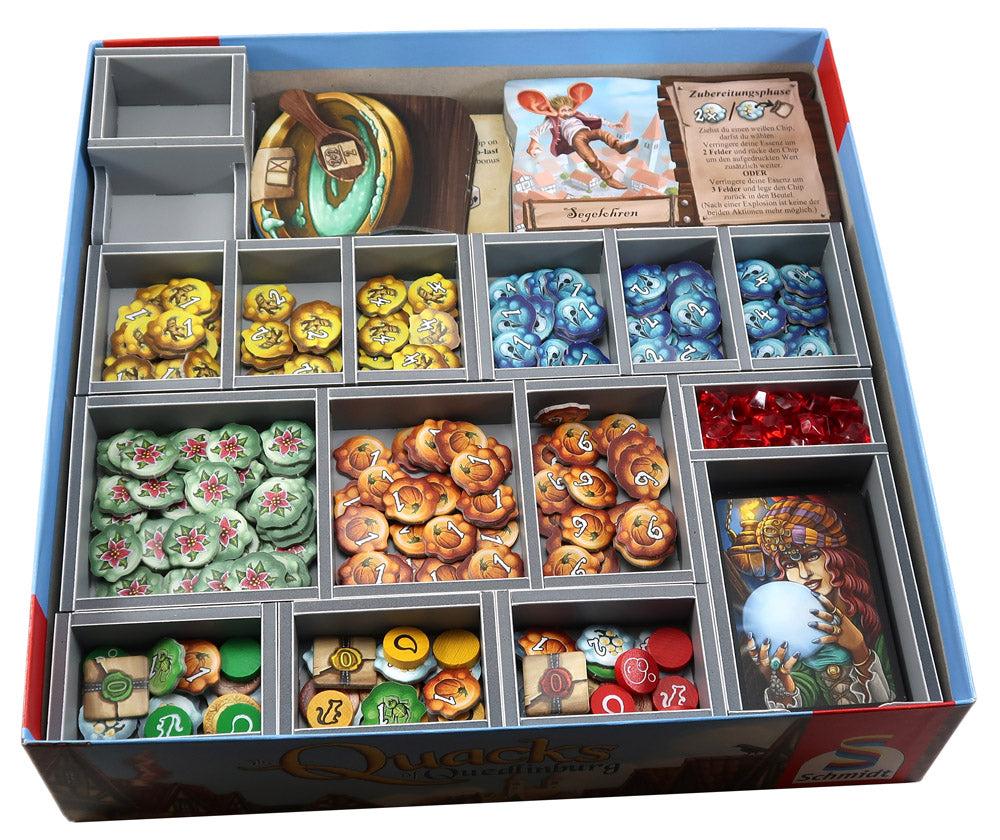 Quacks of Quedlinberg v2 - Folded Space Game Insert
