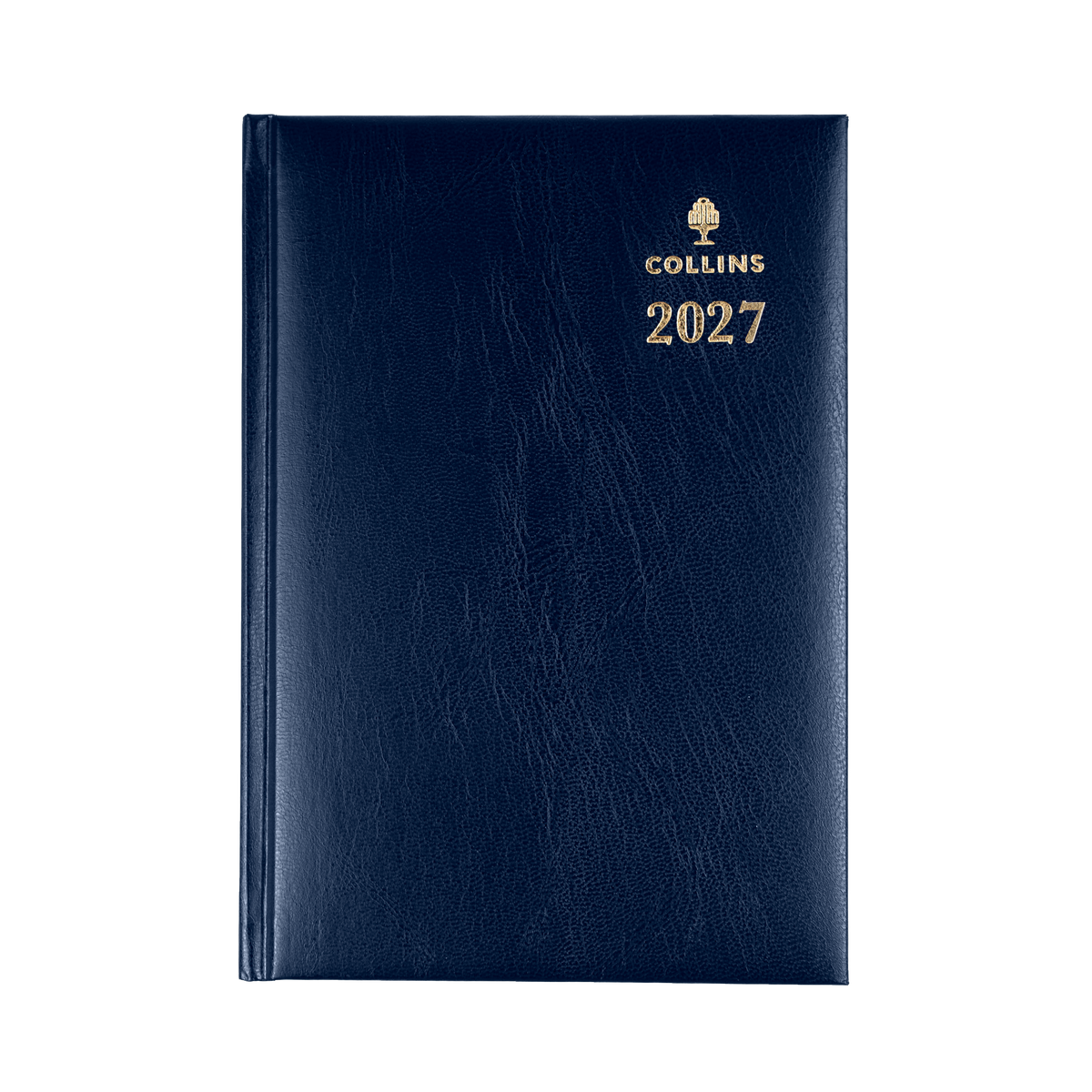 Collins 2027 Calendar Year Diary - Sterling 384 A5 WTV Blue