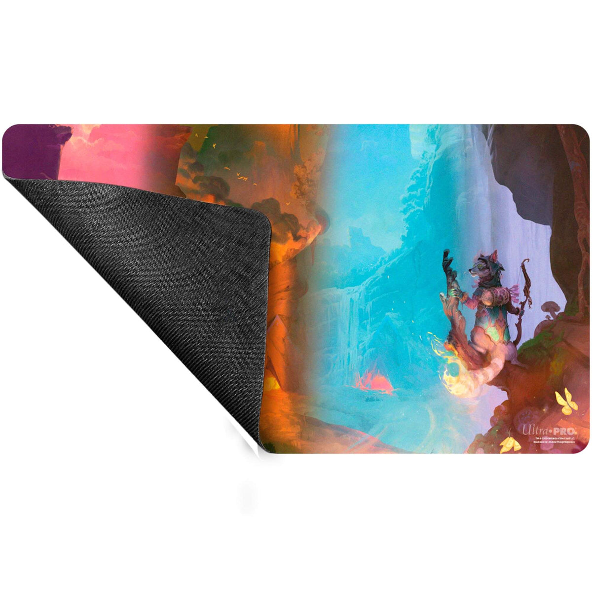 ULTRA PRO Magic MTG Playmat - Bloomburrow Season Lands: Mountain