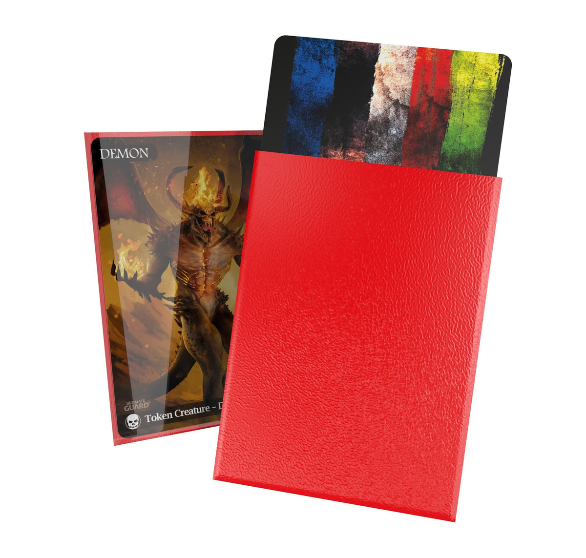 Ultimate Guard Cortex Sleeves - Red - Standard-Size (100 Sleeves)