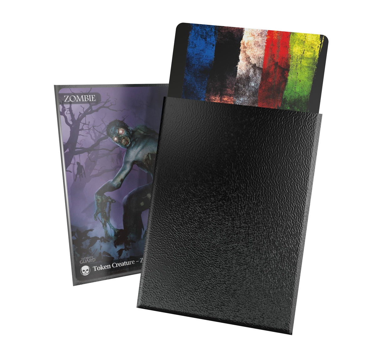 Ultimate Guard Cortex Sleeves - Matte Black - Standard-Size (100 Sleeves)