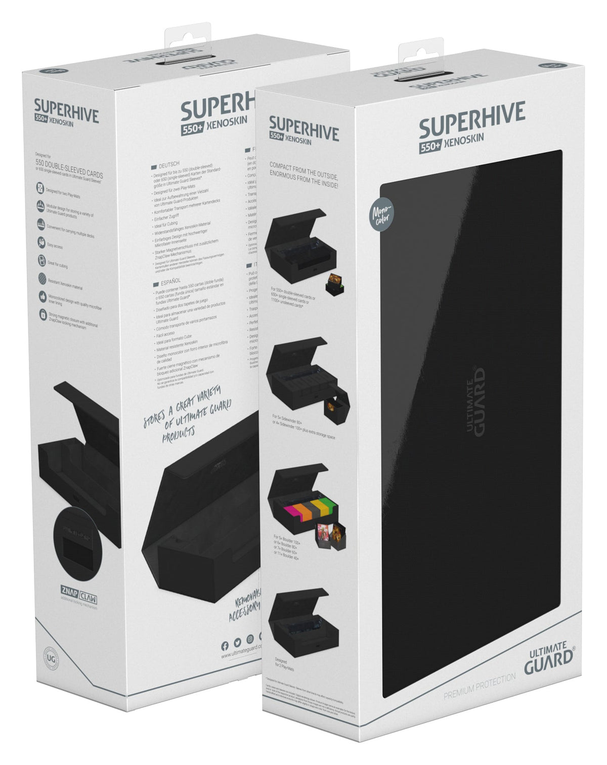Ultimate Guard Superhive Xenoskin 550+ Gaming Box - Black