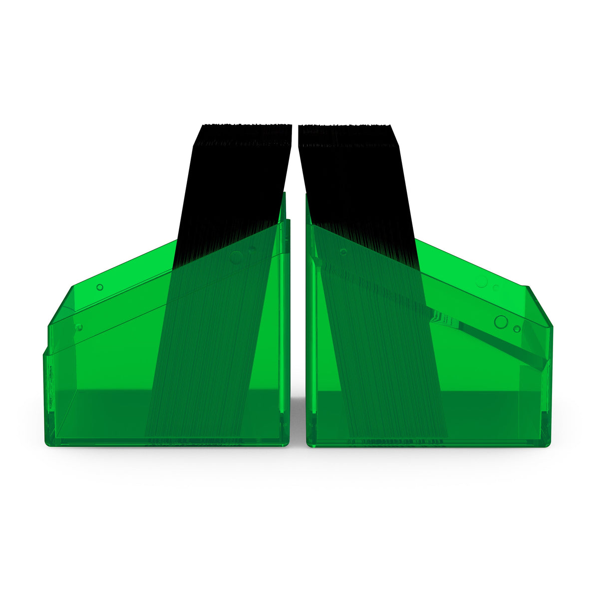 Ultimate Guard Boulder 100+ Clear Deck Box - Emerald