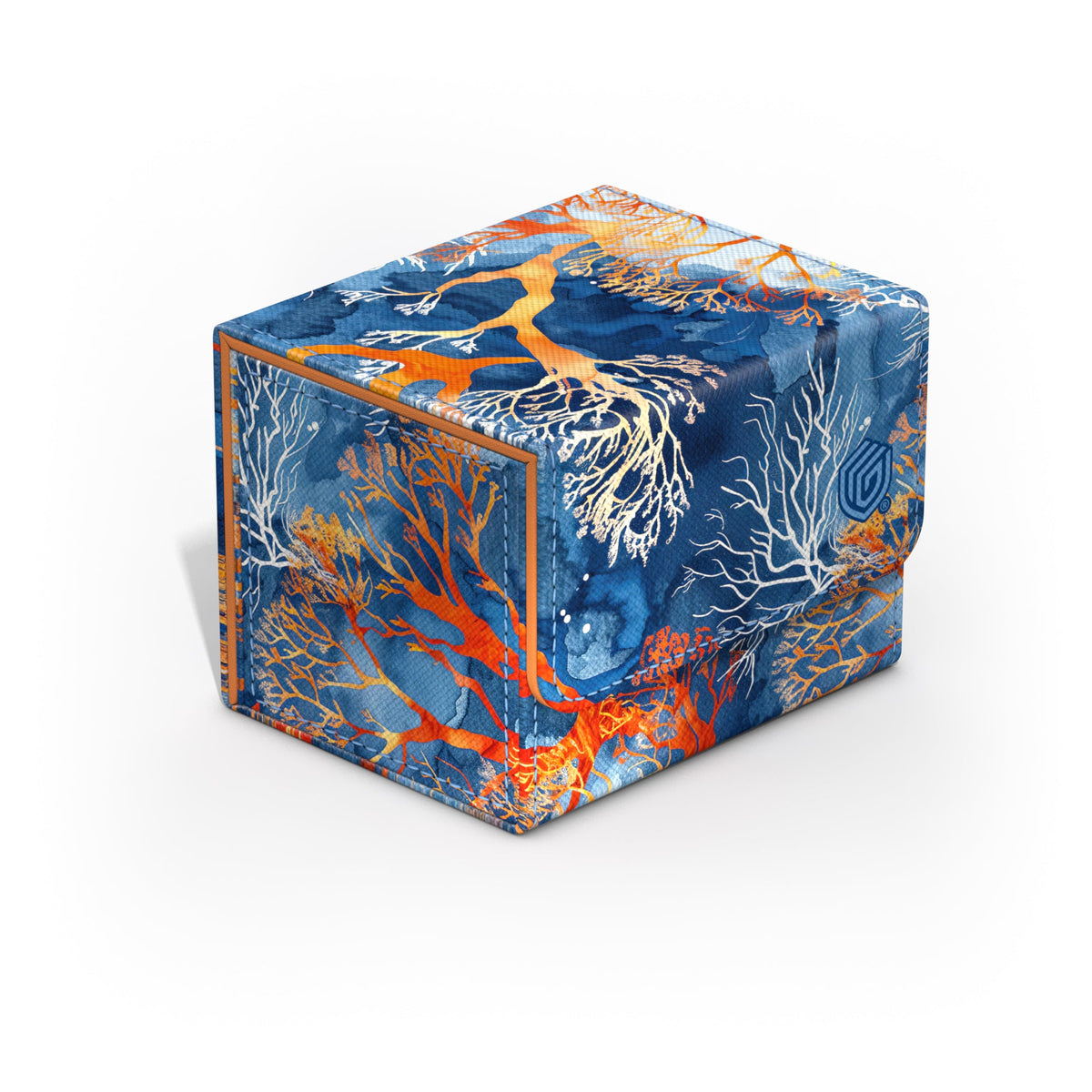 Ultimate Guard XenoSkin Sidewinder 100+ Deck Box - Fiery Reef (2025 Exclusive: Coral Places)