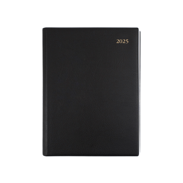 Collins Debden 2025 Calendar Year Diary / Planner - Associate 4301 A5 DTP Black