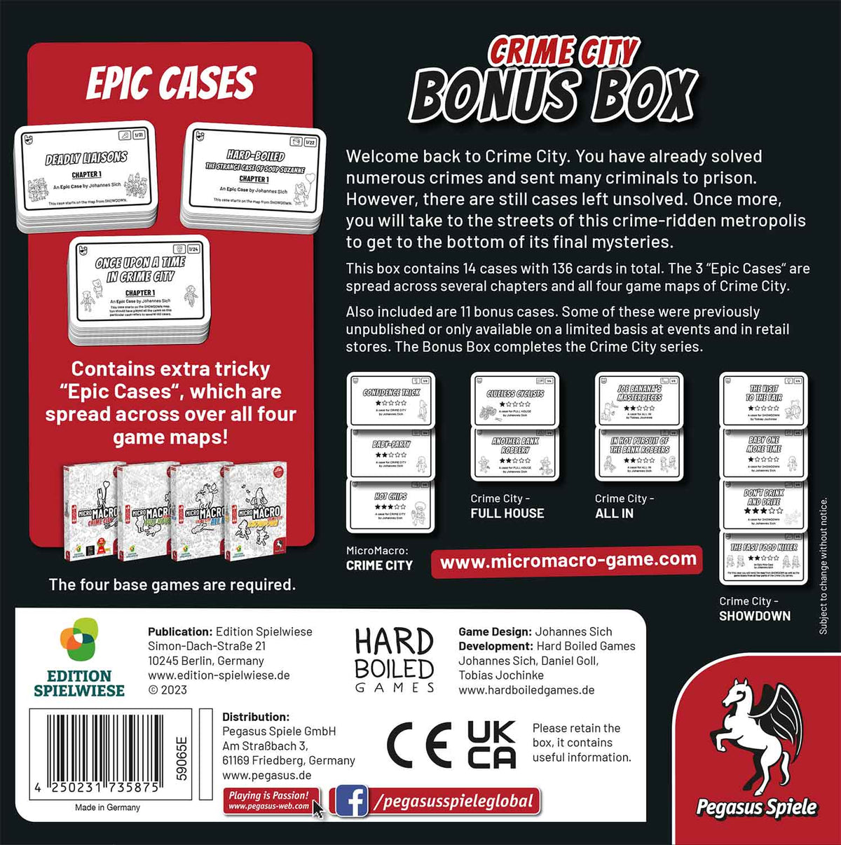 MicroMacro: Crime City - Bonus Box