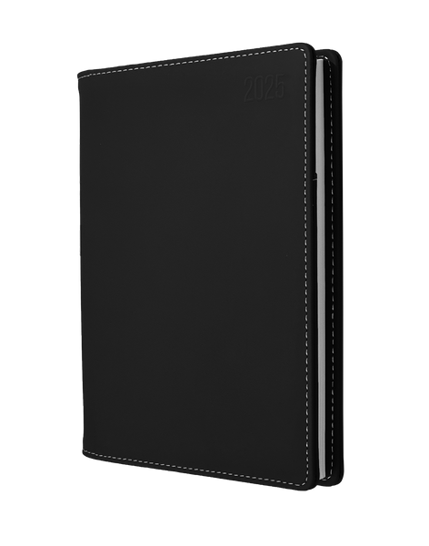 Collins 2025 Calendar Year Diary / Planner - Associate II 4251 A4 WTV Black
