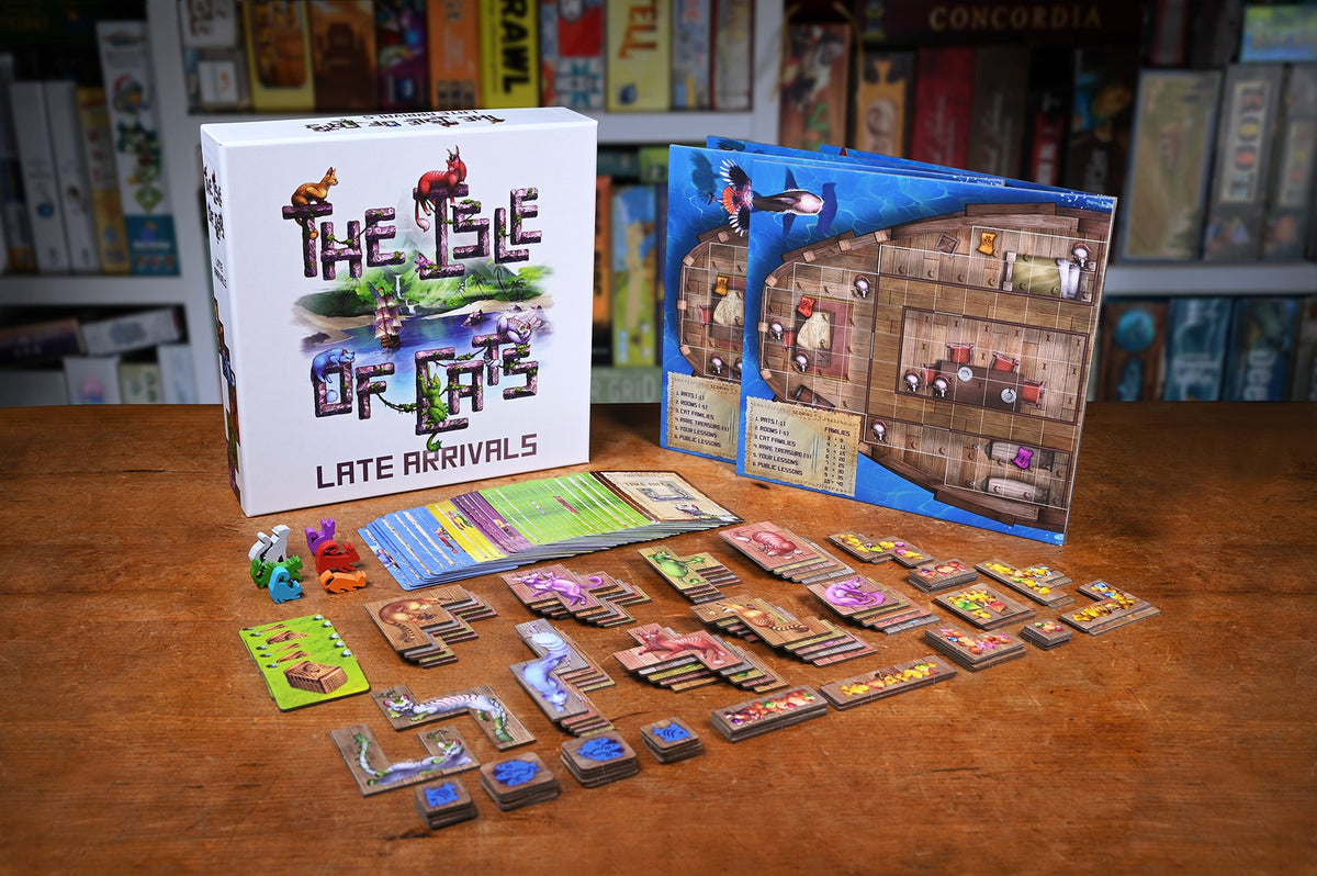The Isle of Cats: Late Arrivals (5-6 Player Expansion)
