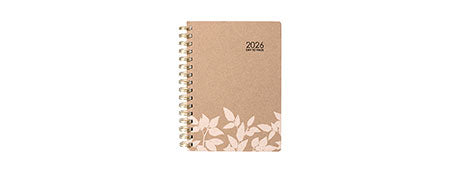 Cumberland 2026 Calendar Year Diary - Ecowise Enviro 51SECB26 A5 DTP Kraft