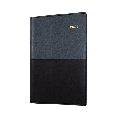 Collins 2024 Calendar Year Diary - Vanessa A5 MTV Blue
