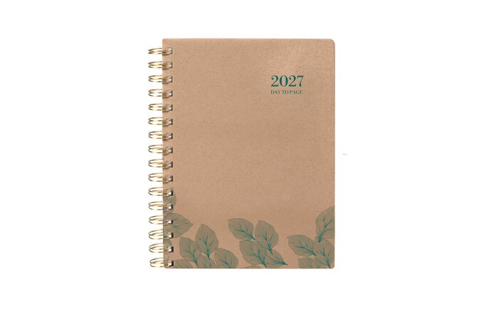 Cumberland 2027 Calendar Year Diary - Ecowise Enviro 51SECB27 A5 DTP Kraft