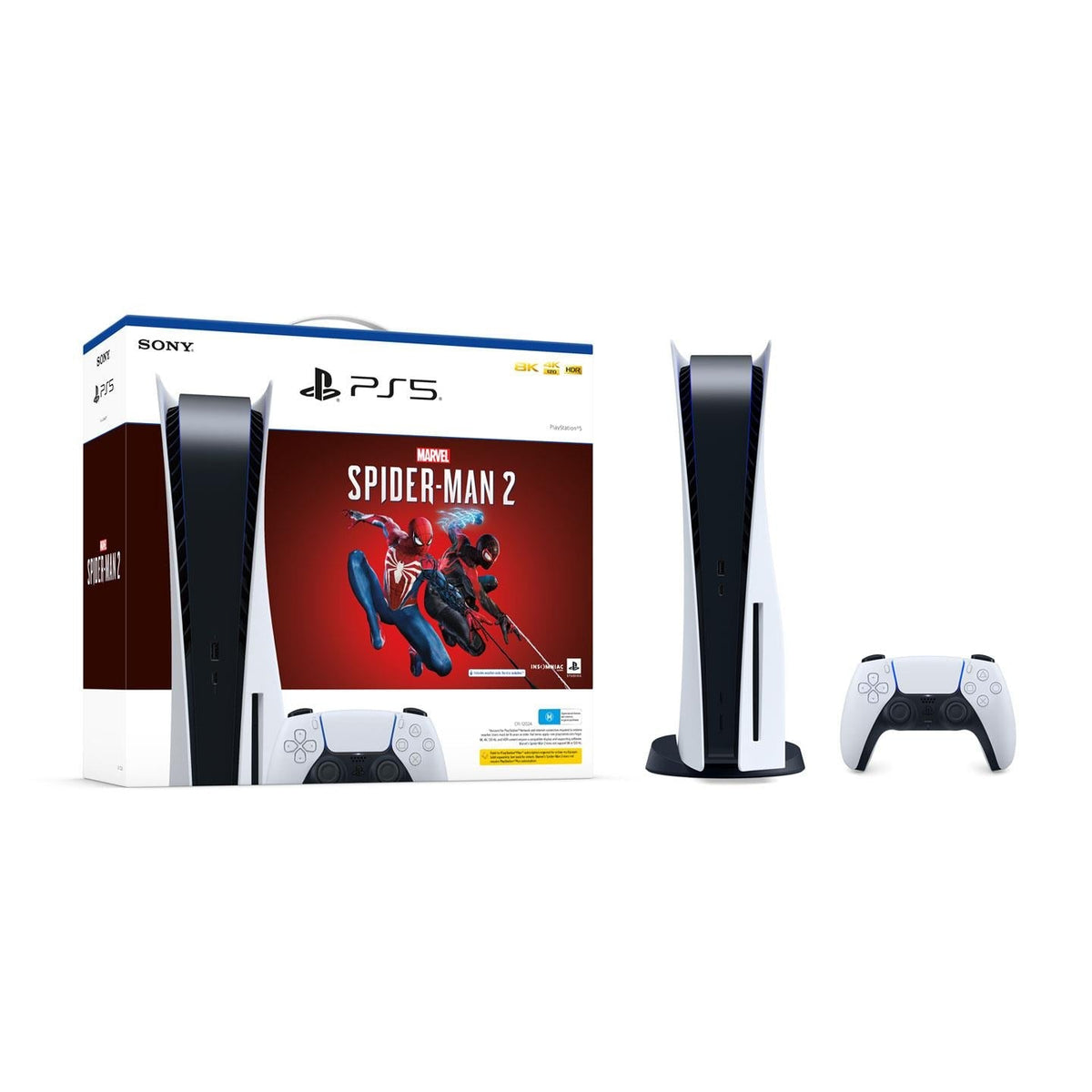 PS5 PlayStation 5 Console + Marvel's Spider-Man 2 Bundle