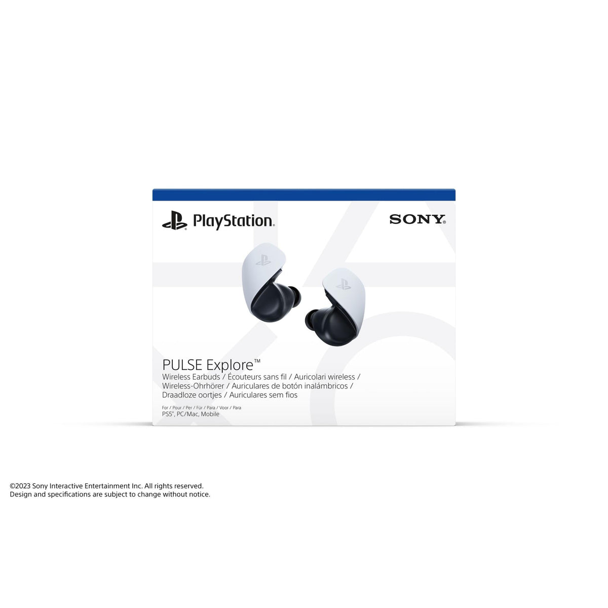 PS5 PlayStation 5 Pulse Explore Wireless Earbuds - White