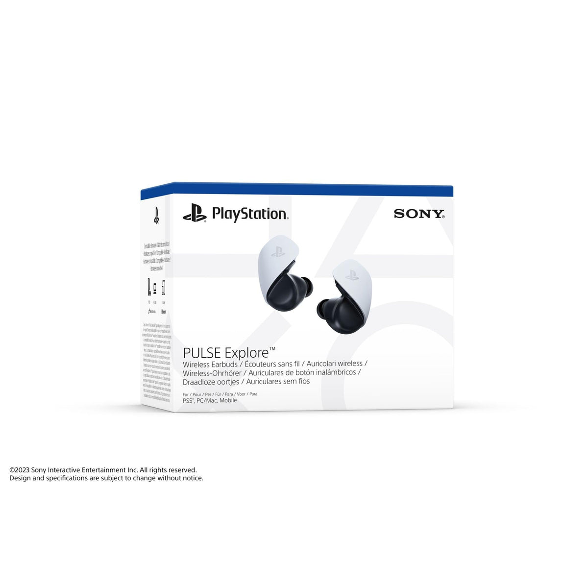 PS5 PlayStation 5 Pulse Explore Wireless Earbuds - White