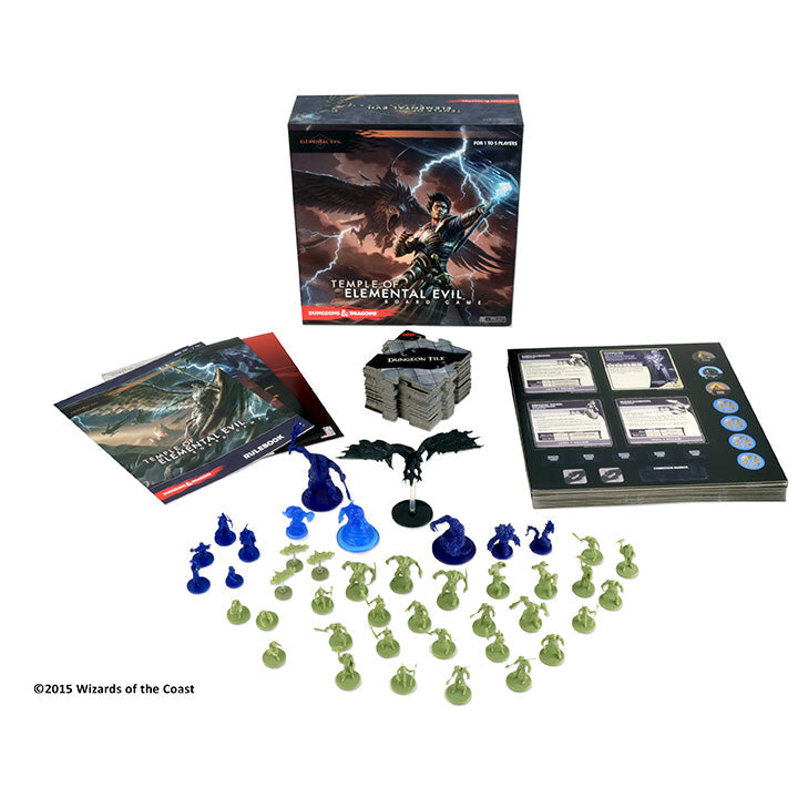 D&D Temple of Elemental Evil - Adventure System Board Game