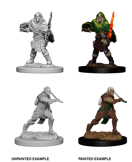 D&D - Male Elf Fighter (Nolzurs Marvelous Unpainted Miniatures)