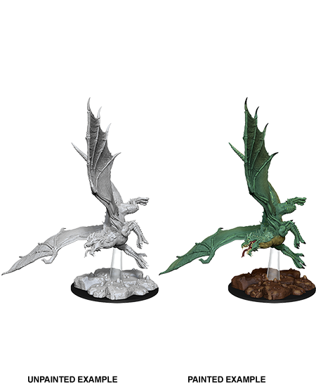 D&D - Young Green Dragon (Nolzurs Marvelous Unpainted Miniatures)