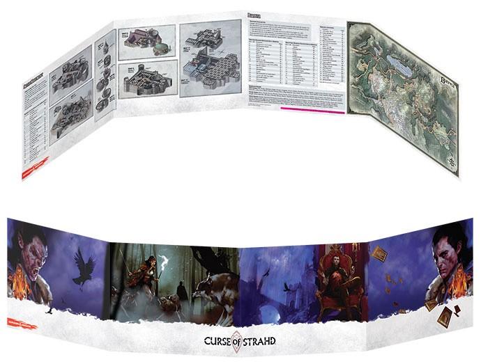 D&D DM Screen - Curse of Strahd