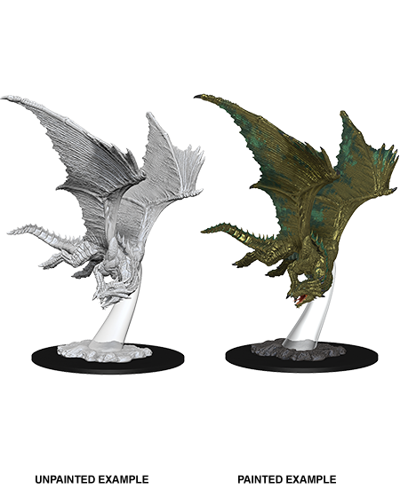 D&D - Young Bronze Dragon (Nolzurs Marvelous Unpainted Miniatures)