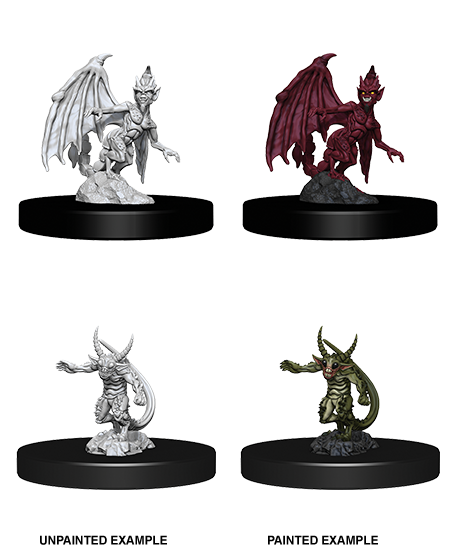 D&D - Quasit & Imp (Nolzurs Marvelous Unpainted Miniatures)