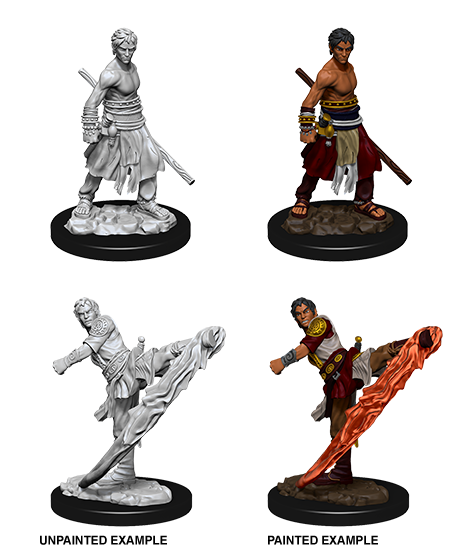Male Half-Elf Monk (D&D Nolzurs Marvelous Unpainted Miniatures)