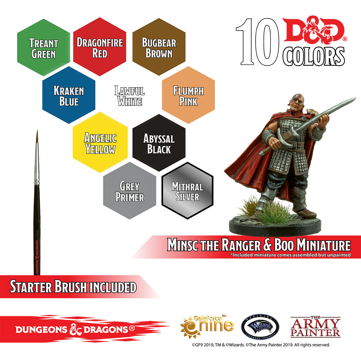 Adventurers Paint Set (D&D Nolzurs Marvelous Pigments)