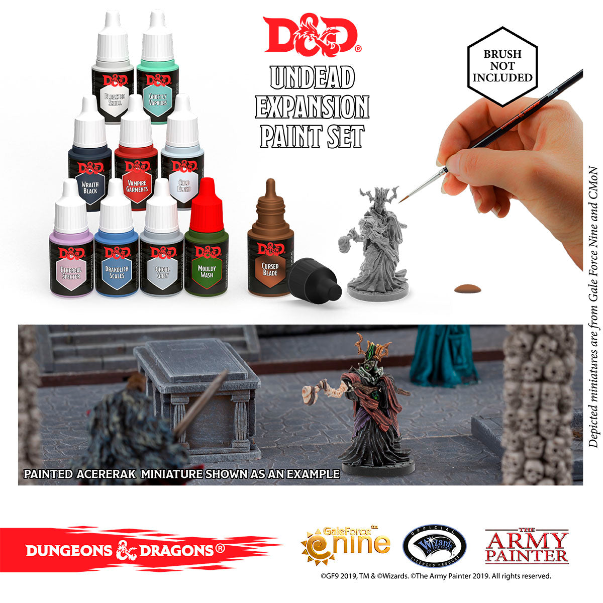 Undead Paint Set (D&D Nolzurs Marvelous Pigments)
