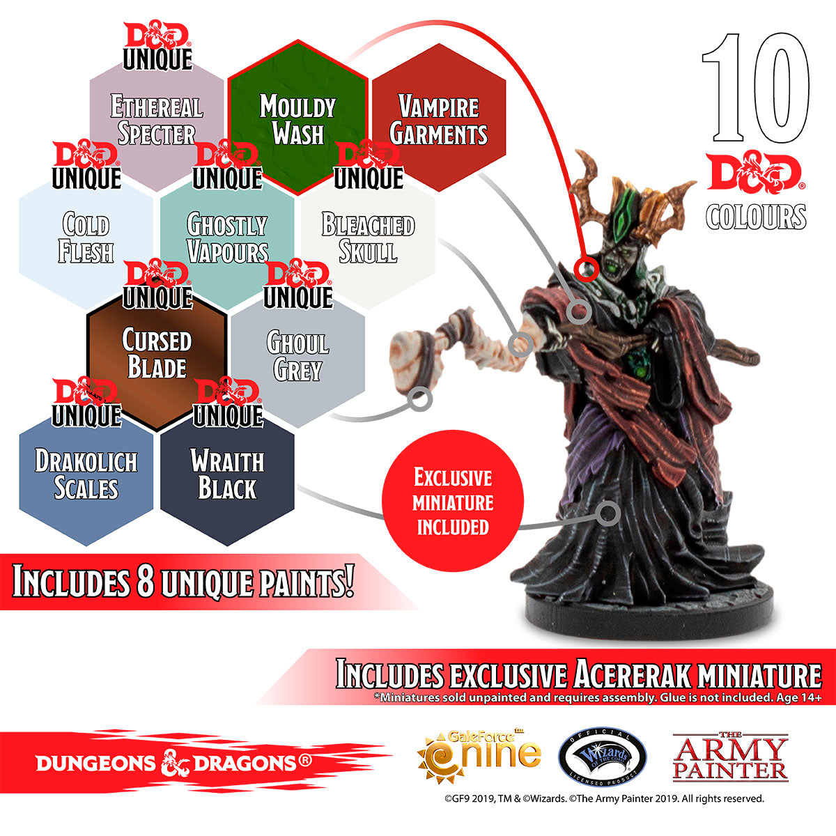 Undead Paint Set (D&D Nolzurs Marvelous Pigments)