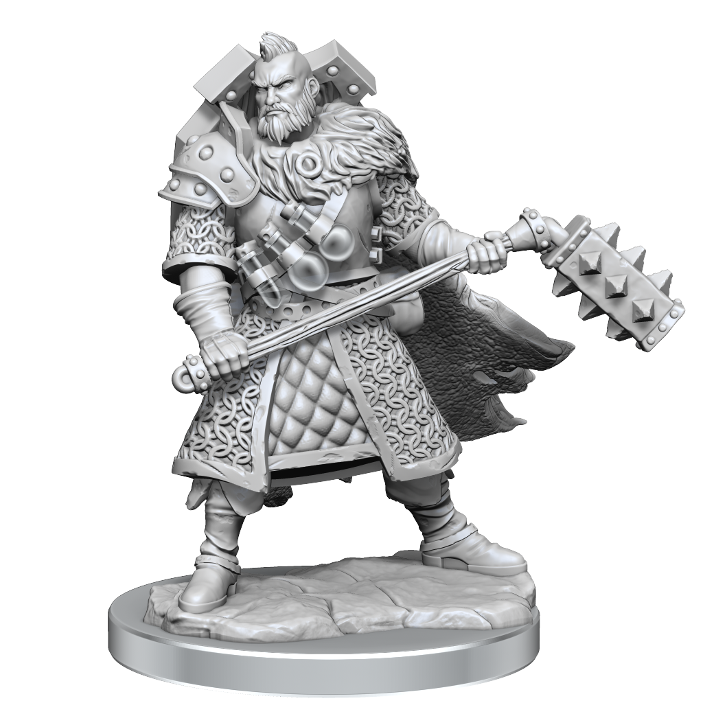 Human Male Fighter (D&D Frameworks)