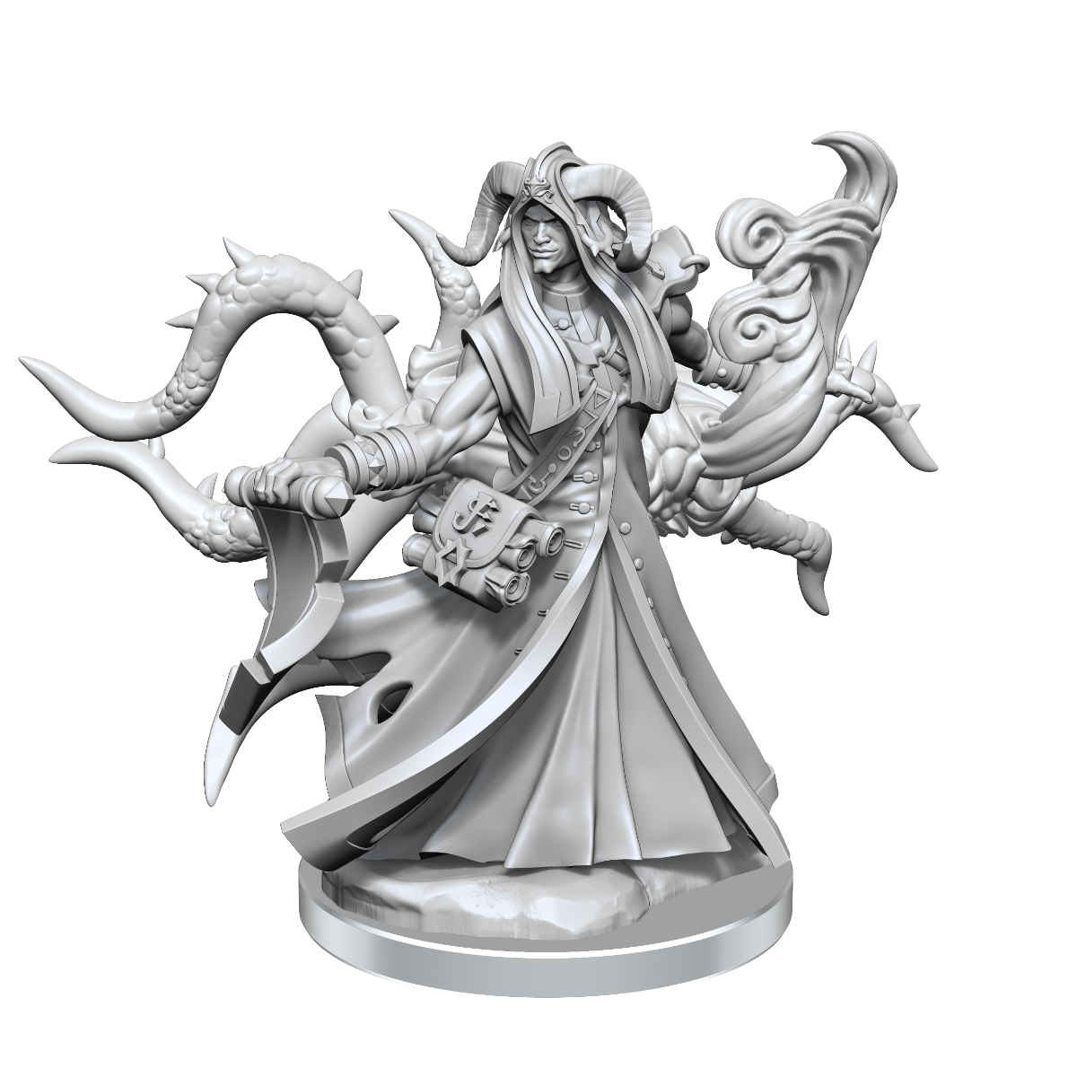 Tiefling Warlock Male (D&D Frameworks)