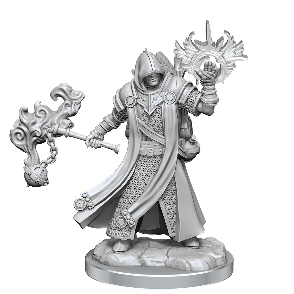 Human Cleric Male (D&D Frameworks)