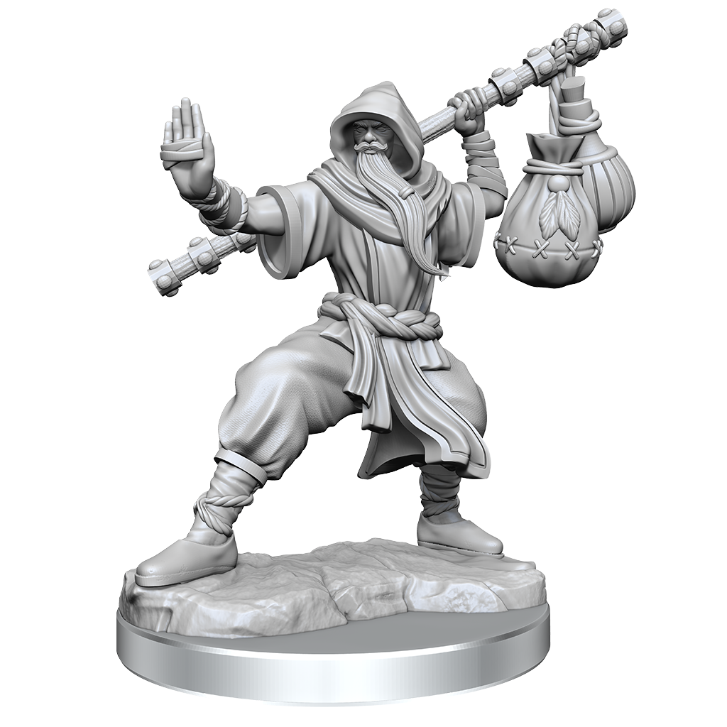 Human Monk Male (D&D Frameworks)