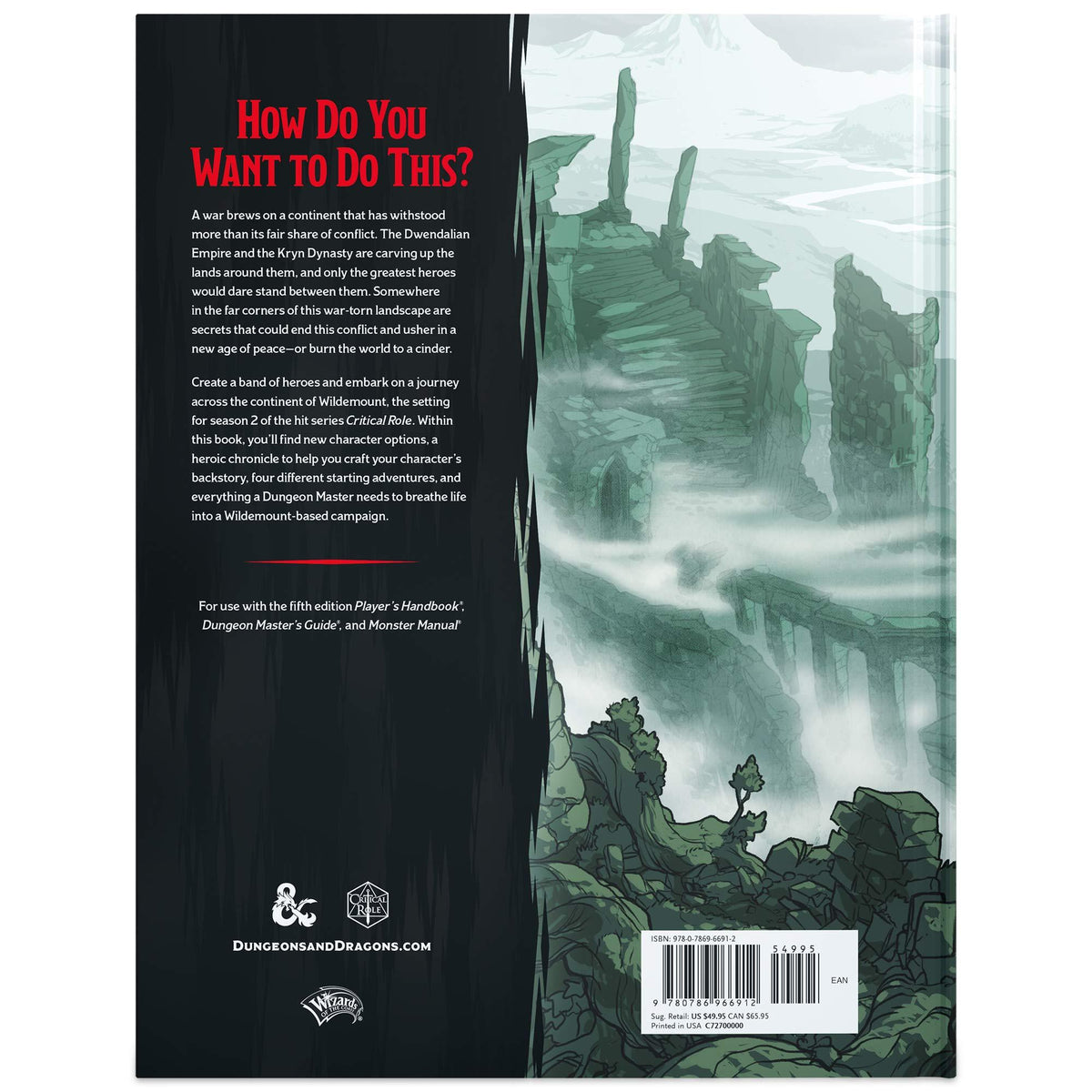 D&D Explorers Guide To Wildemount