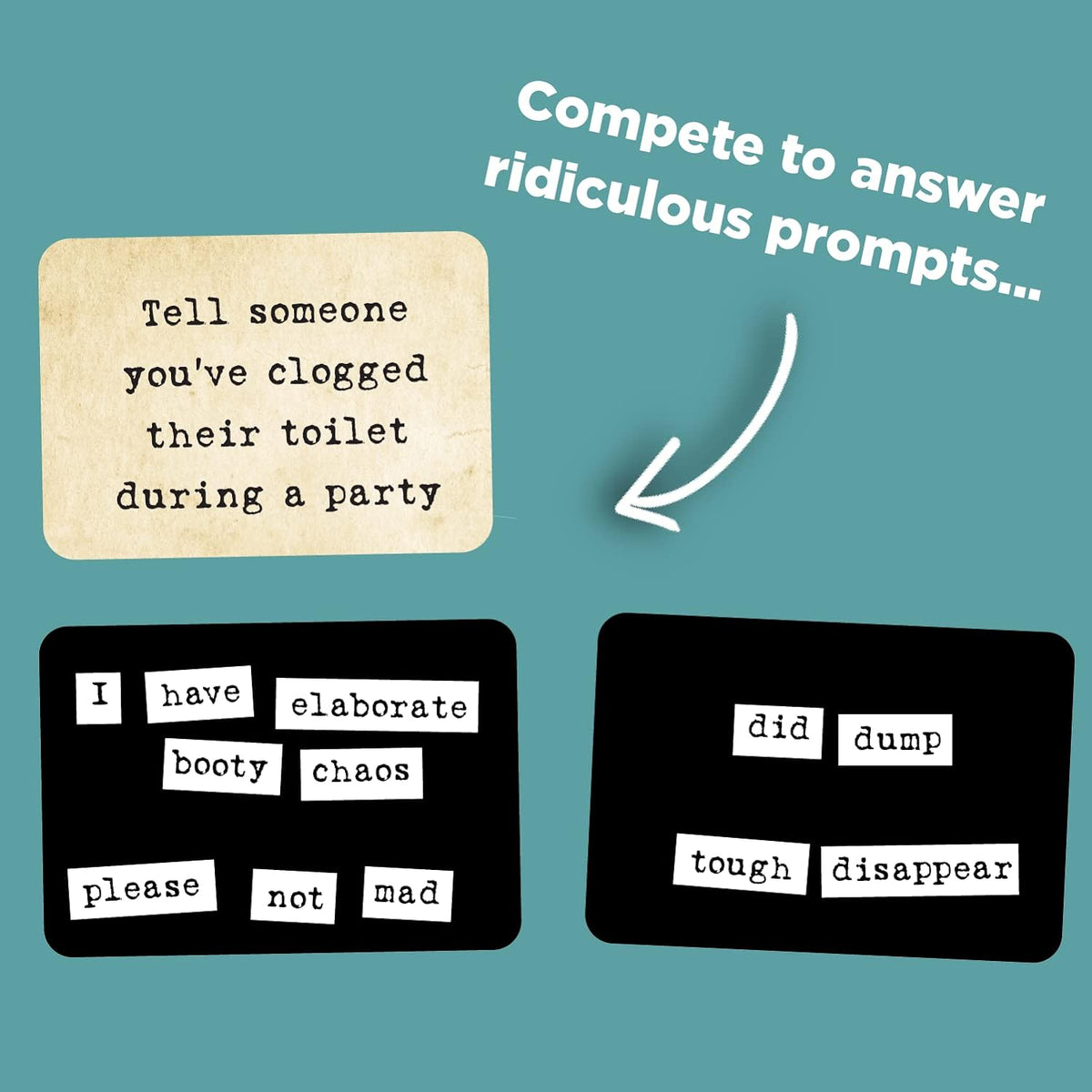 Ransom Notes - The Ridiculous Word Magnet Game