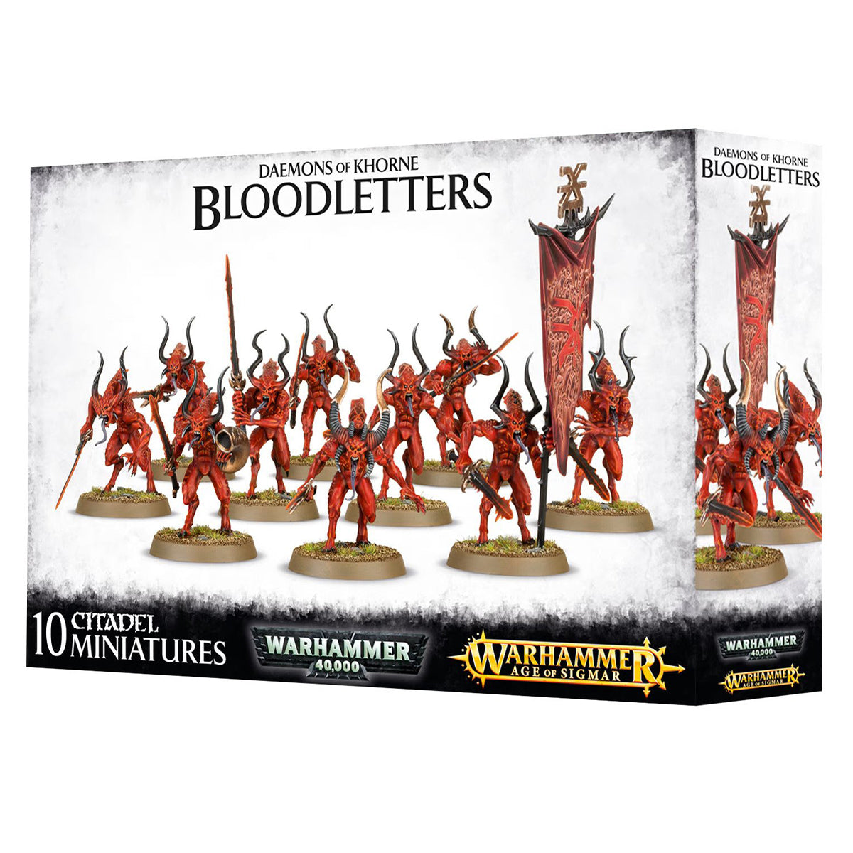 Daemons of Khorne - Bloodletters 2017 (Warhammer Age of Sigmar) [DAMAGED BOX]