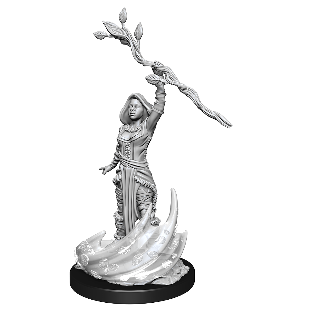 D&D - Human Druid Female (Nolzurs Marvelous Unpainted Miniatures)