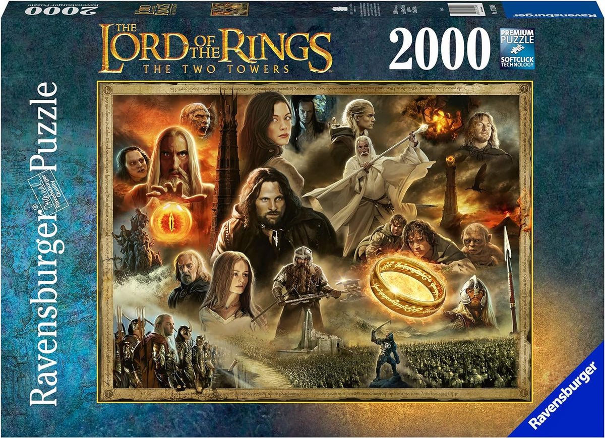 LOTR: The Two Towers 2000pc (Ravensburger Puzzle)