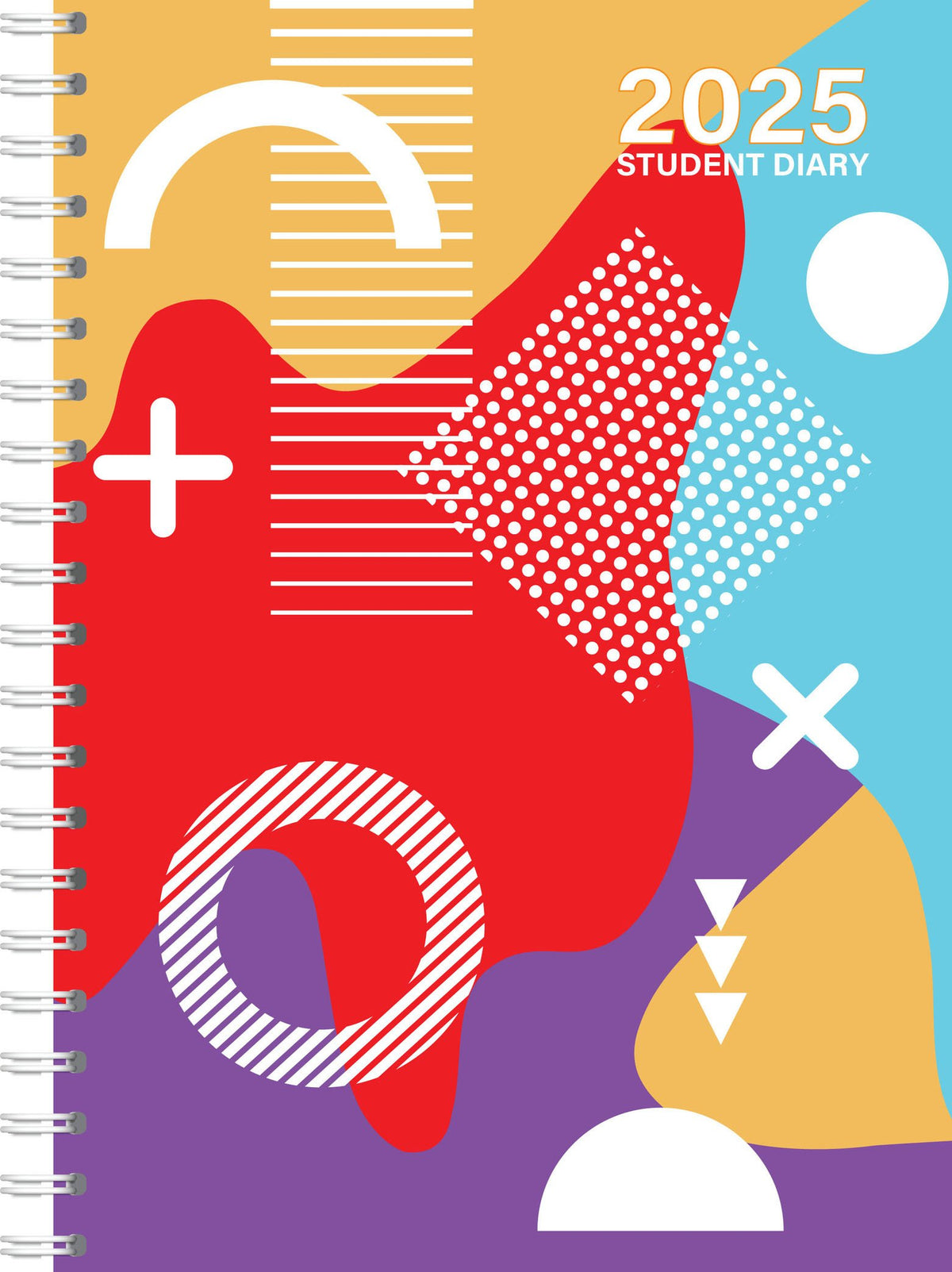 Cumberland 2025 Student Diary 57PS25 A5 Spiral Bound WTV