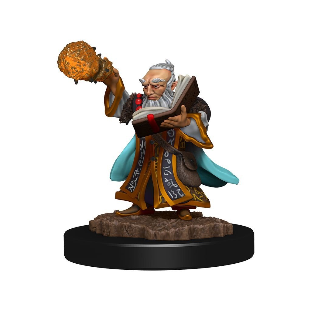 D&D - Gnome Wizard Male (Premium Painted Figures)