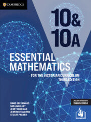 Essential Mathematics for the Victorian Curriculum 10&10A (3E)