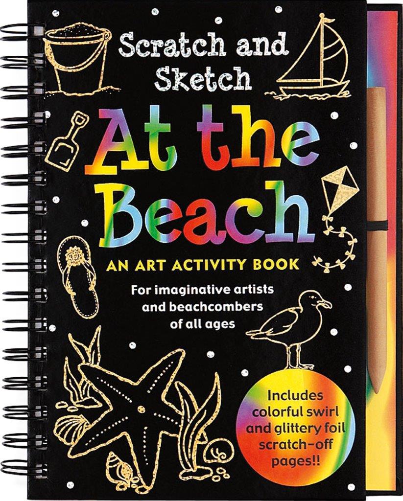 Peter Pauper Scratch & Sketch At The Beach