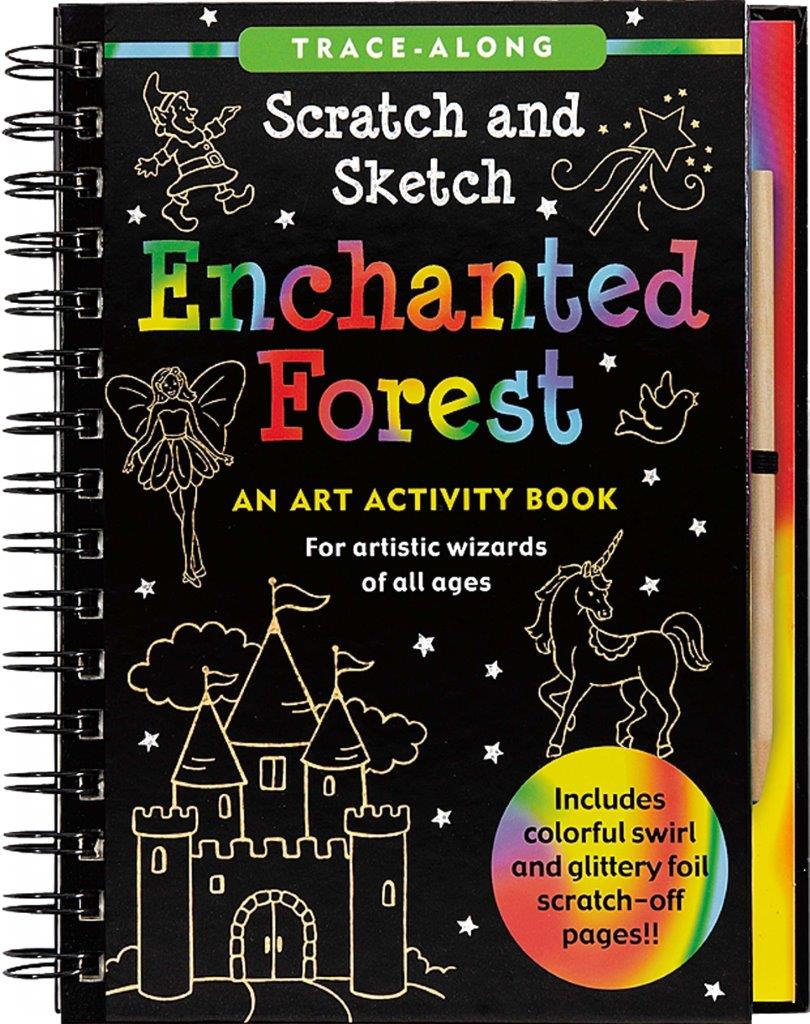 Peter Pauper Scratch & Sketch Enchanted