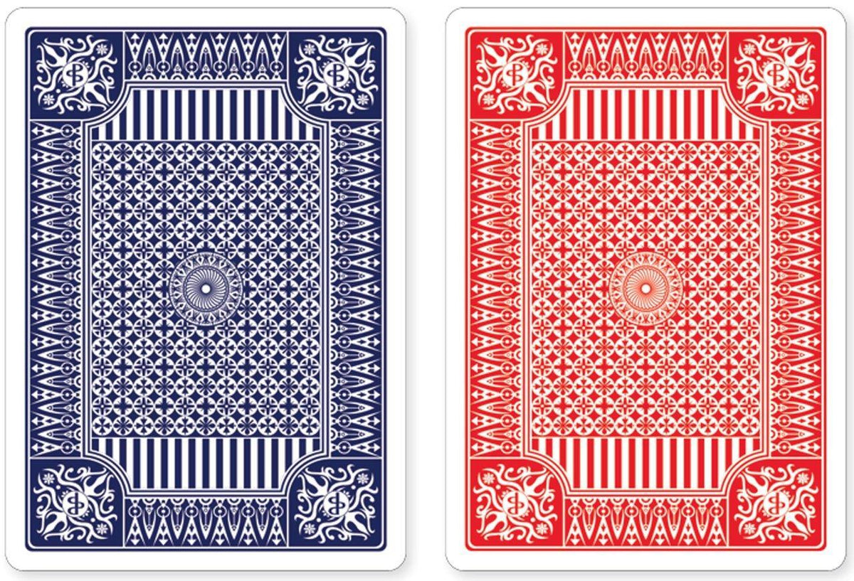 Peter Pauper Prem Cards Poker Blue/Red
