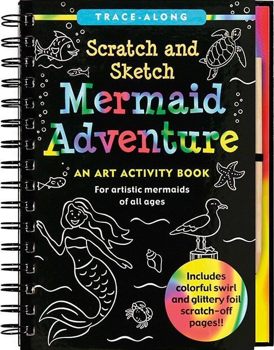 Peter Pauper Scratch & Sketch Mermaid