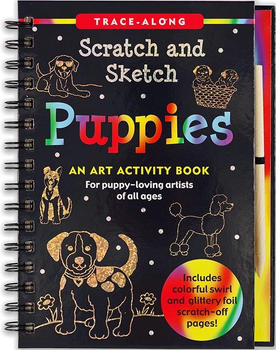 Peter Pauper Scratch & Sketch Puppies