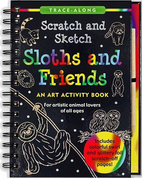 Peter Pauper Scratch & Sketch Sloths &